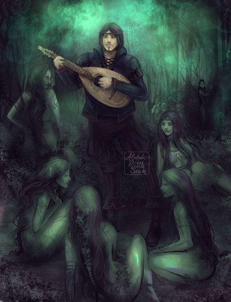 Бард лютик ведьмак