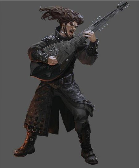 Полуэльф бард днд