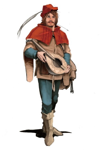 Бард лютик ведьмак