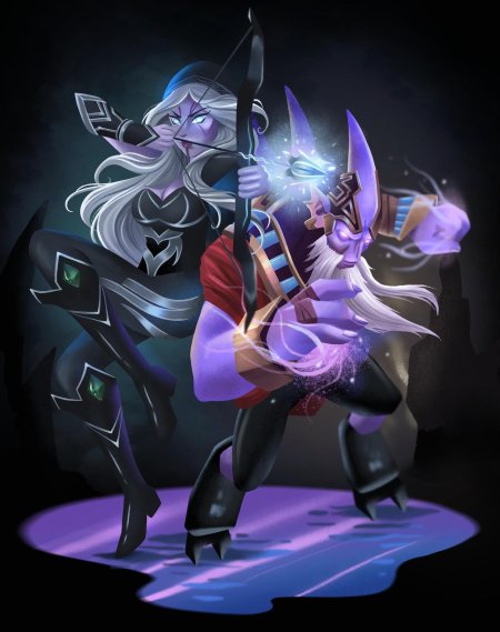 Drow ranger аркана r34