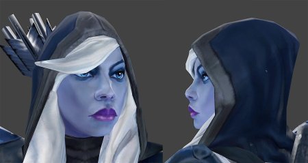 Drow ranger dota 2 модель
