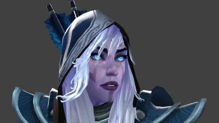 Drow ranger dota 2 модель