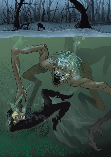 Кикимора болотная ведьмак