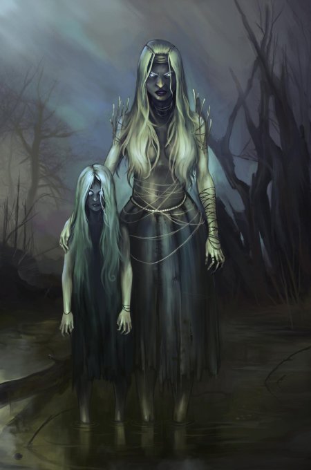 Кикимора болотная мифология