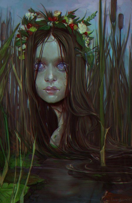 Мавка арт славянская мифология