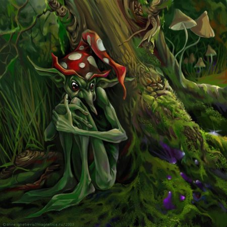 Кикимора болотная мифология