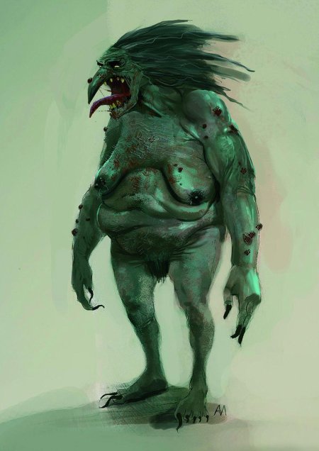 Кикимора болотная ведьмак