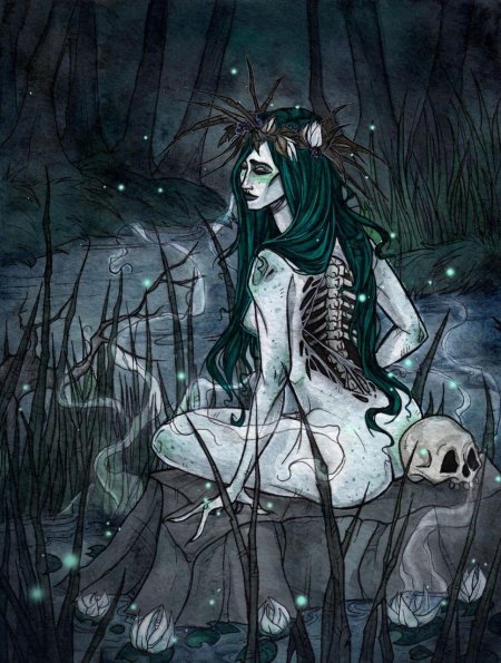 Мавка арт славянская мифология