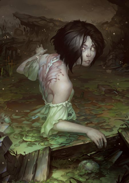 Мавка арт славянская мифология