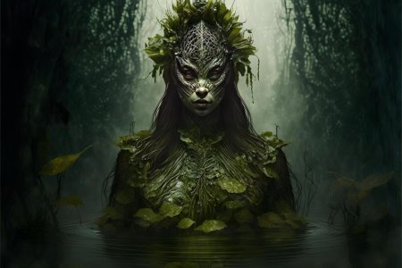 Кикимора болотная нейросеть