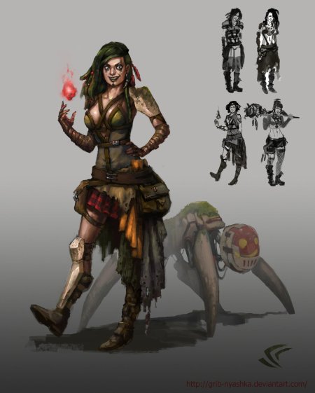 Болотная ведьма