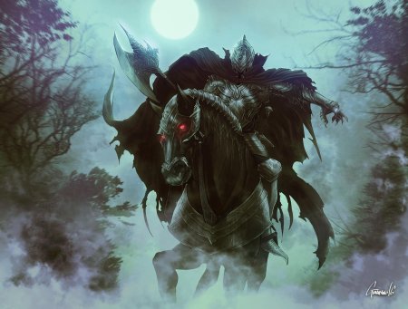 Рыцарь нежить арт фэнтези