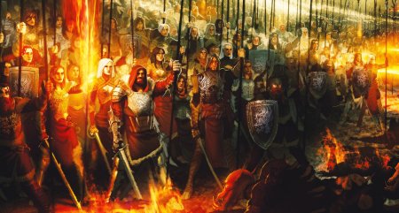 Dragon age битва арт