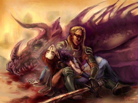 Девушка дракон