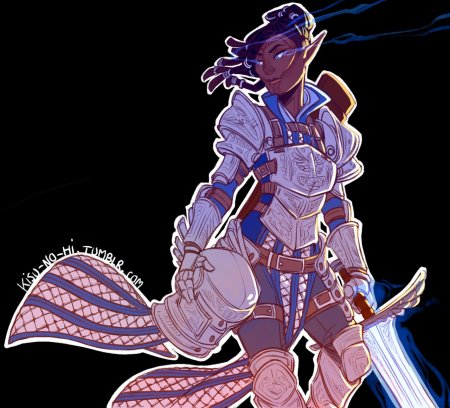 Драгон эйдж серый страж арт