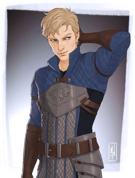 Dragon age арт grey warden