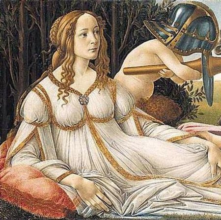 Сандро боттичелли венера и марс