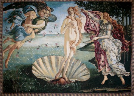 Рождение венеры боттичелли