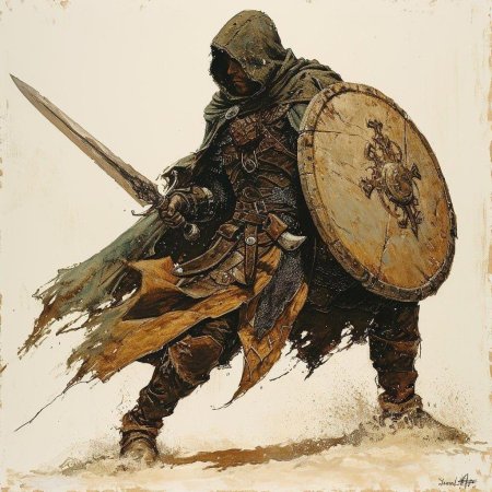 Воин фэнтези