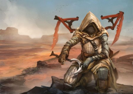 Странник пустоши арт