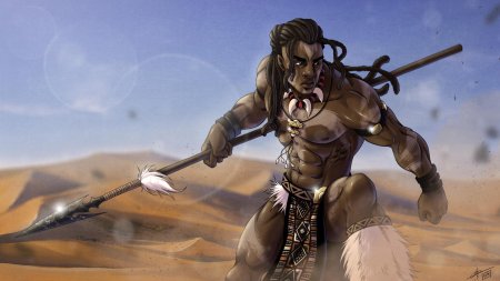 Бедуин воин арт