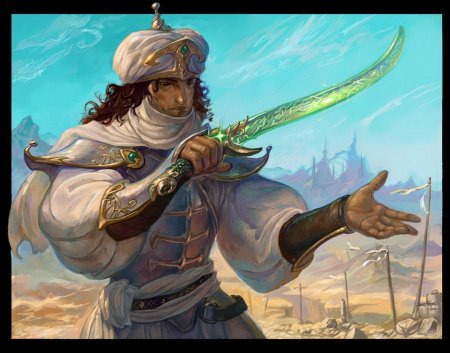 Арабский воин сарацин