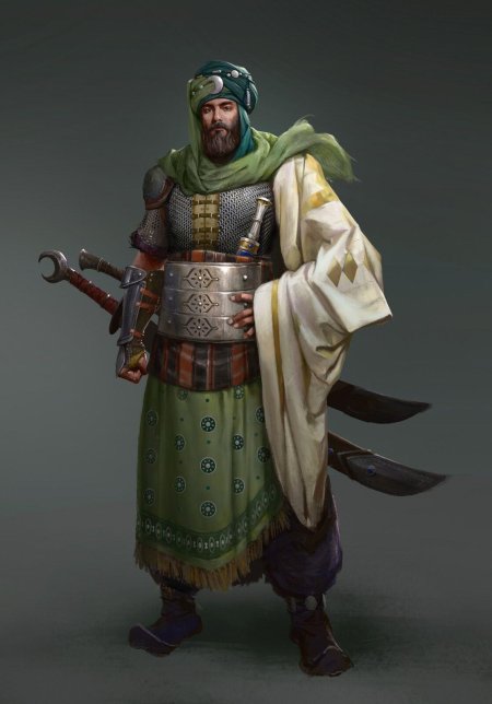 Арабский воин днд