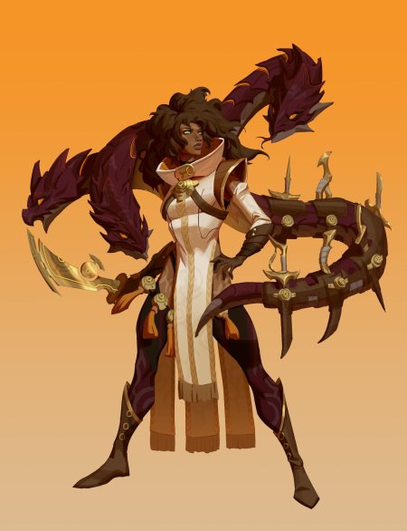 Воительница фэнтези