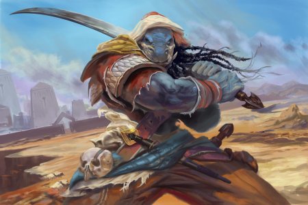 Пустынный воин фан арт