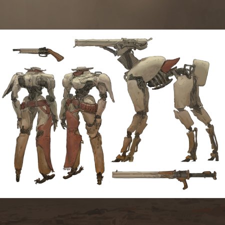 Робот киберпанк