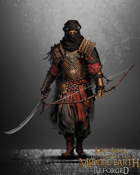 Средиземье воин харадрим