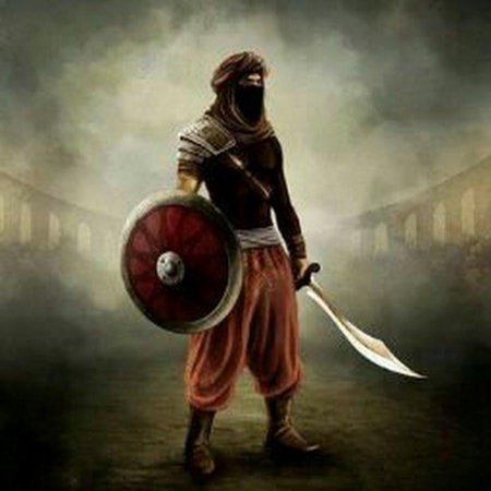 Арабский воин арт