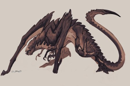 Монстры концепт арт