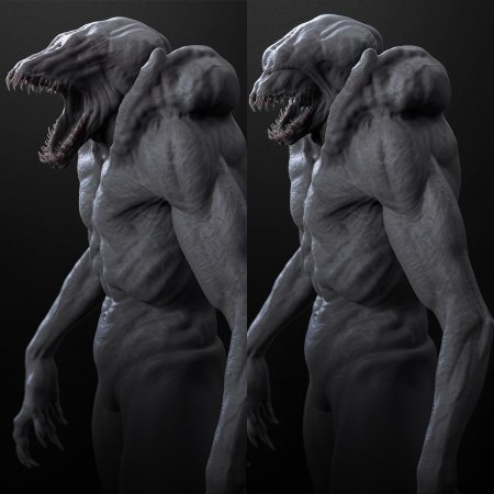 Монстр настоящий