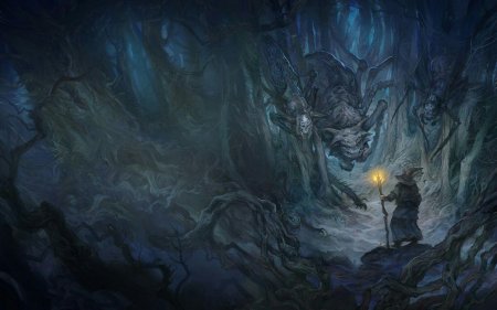 Темнолесье фэнтези арт