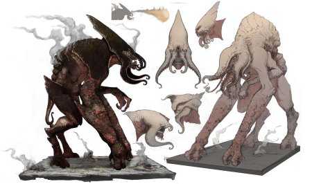 Монстры некромеханики концепт