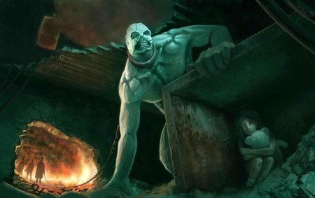 Чудовище человек