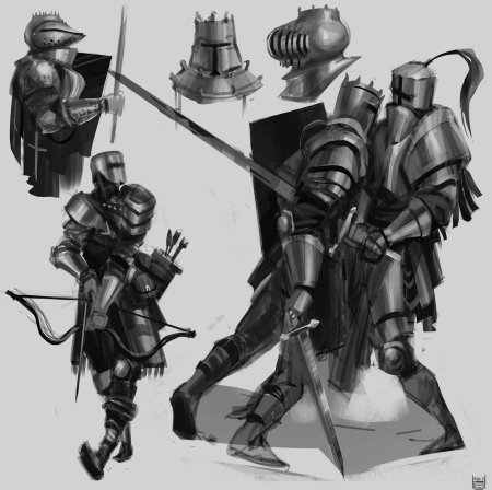 Рыцарь скетч