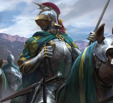 Рыцарь артстатион фэнтези