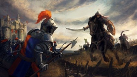 Битва рыцарей арт