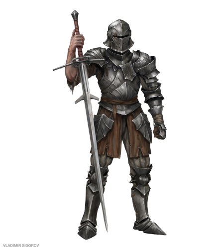 Цвайхандер рыцарь