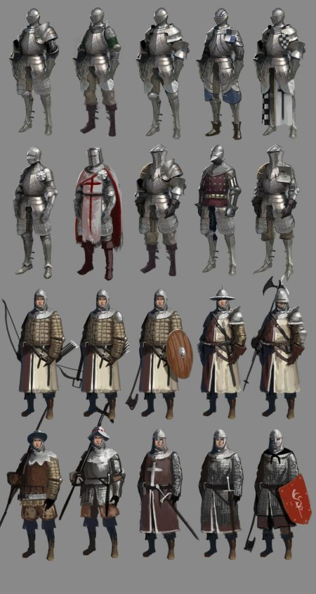 Доспех средневековый концепт