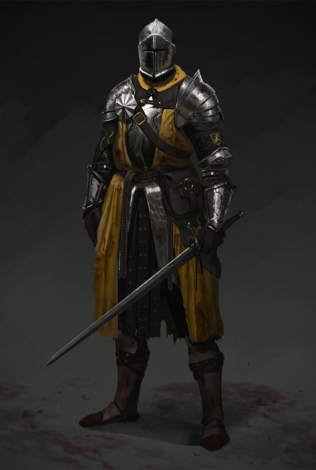 Доспех средневековый концепт
