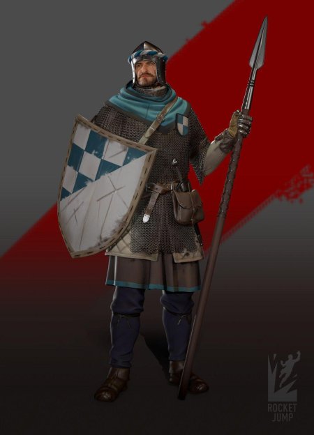 Средневековые рыцари