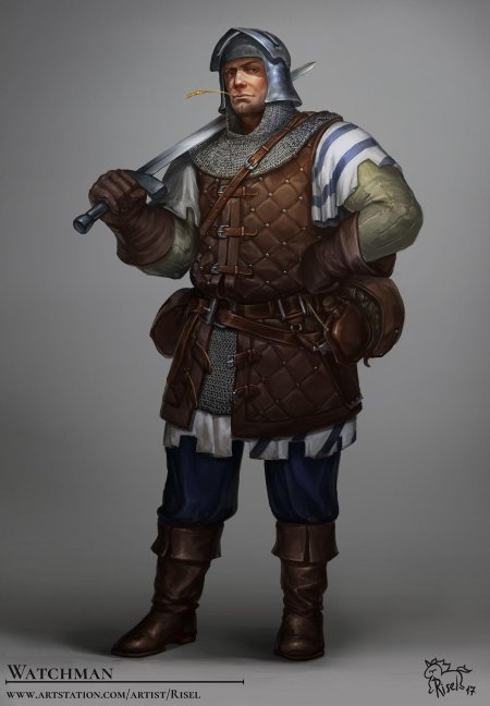 Средневековые персонажи