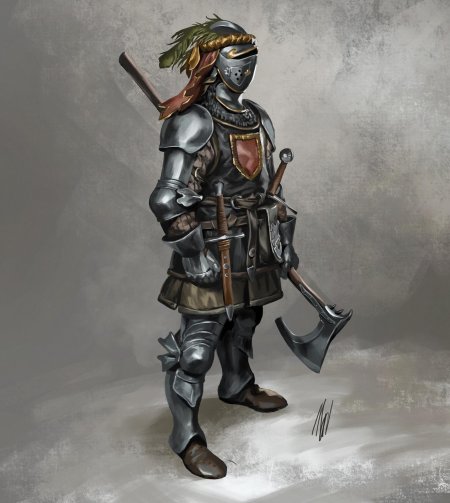 Рыцарь средневековый