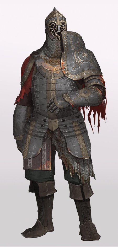 Доспехи рыцарей