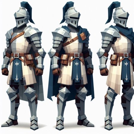 Доспехи рыцарей