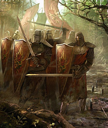 Рыцари ордена пылающей розы