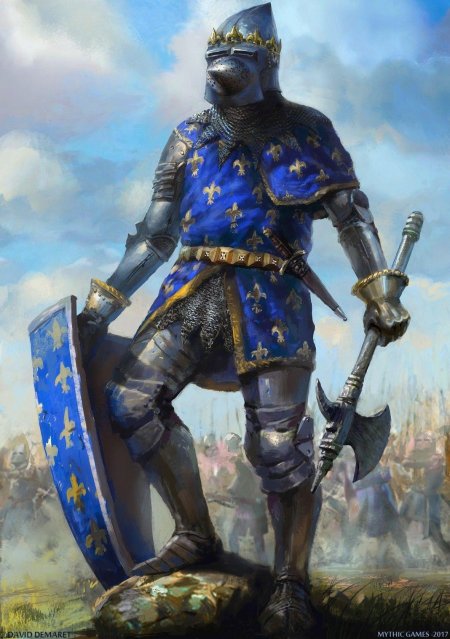 Французский рыцарь 14 века